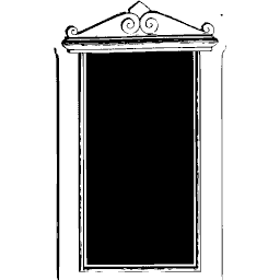 Wall panel on bracket