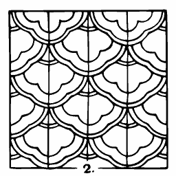 Ogee tracery panel