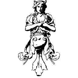 Caryatid figure
