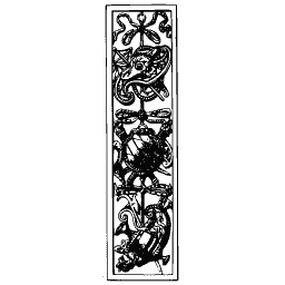 Foliate pilaster strip 01