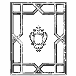 Panelled ceiling coffer 03