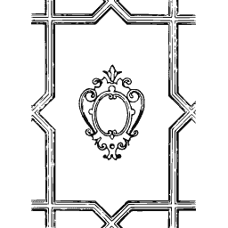 Panelled ceiling coffer 06