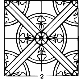 Diagonal tile panel