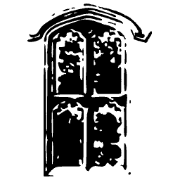 Traceried panel head