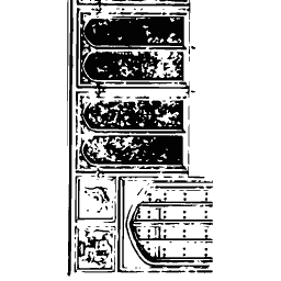 Panel lights with sections