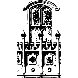 Arcaded screen front