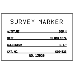 Specimen label 07