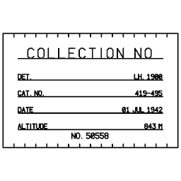 Specimen label 08