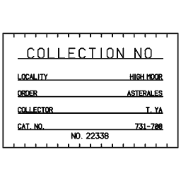 Specimen label 18