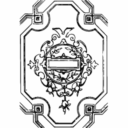 Panelled ceiling coffer 09