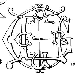 Interlaced monogram 04