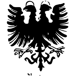 Double-headed eagle silhouette 01