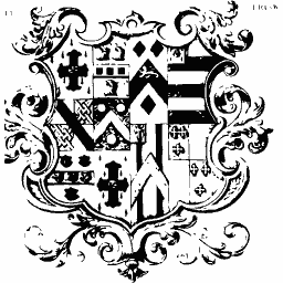 Quartered arms with crosses and lozenges