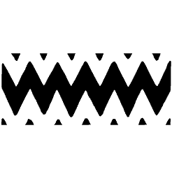 Zigzag triangle band