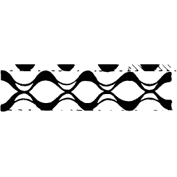 Linked oval band