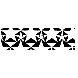 Triangle and star band