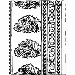 Flowering band border