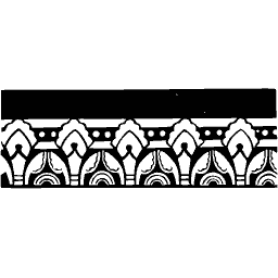 Petal arcade border