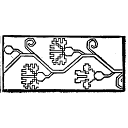 Stepped blocks on stems band