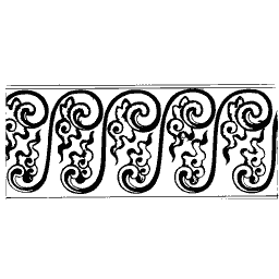 Cloud scroll band 01 - Examples of Chinese Ornament - 1867