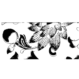 Flower scroll border - Examples of Chinese Ornament - 1867