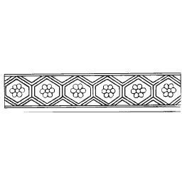 Rosette band border