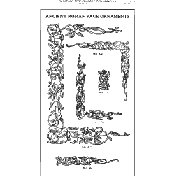 Foliate page border panel