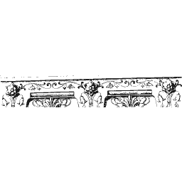 Vine frieze panels