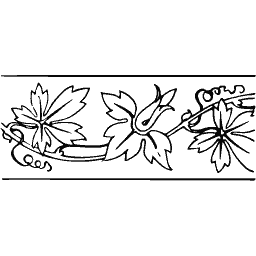 Maple leaf border