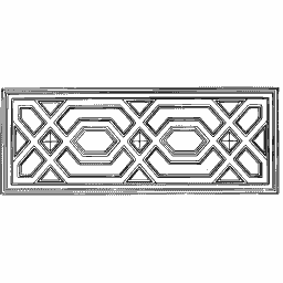 Strapwork border strip