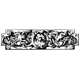 Grotesque frieze panel 01