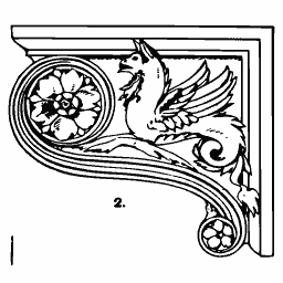 Dragon corner spandrel