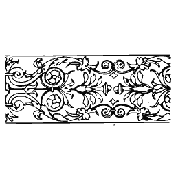 Foliate frieze border 02