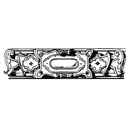 Panelled frieze border 01