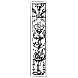 Foliate pilaster strip 15