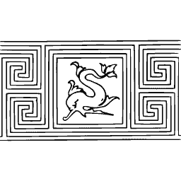 Dolphin key border 02