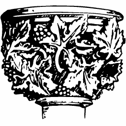 Vine leaf font