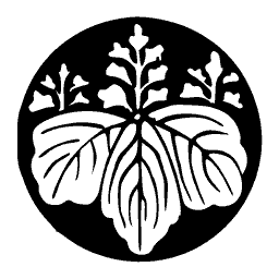 Paulownia crest roundel