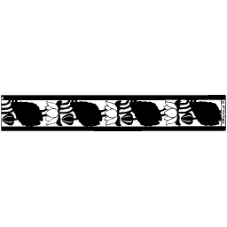 Bud chain border strip - La Plante et ses Applications Ornementales - 1896