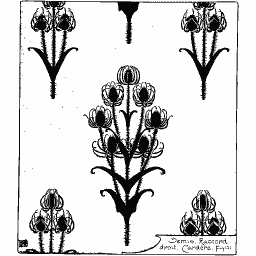 Flower panel design