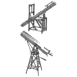 Telescopes on stands 02