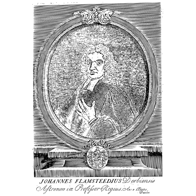 Portrait of John Flamsteed