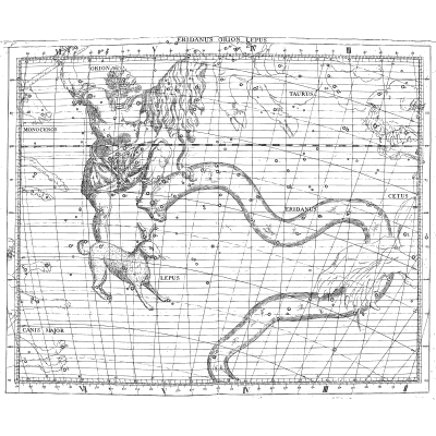 Orion star chart