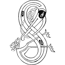 Interlaced beast knot