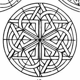 Knotwork roundel 01