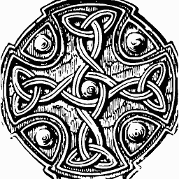 Knotwork roundel