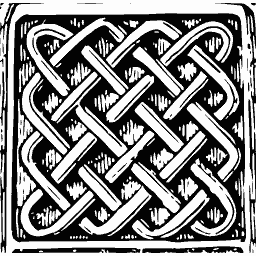 Plaitwork tile
