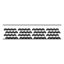 Wave-scale border 22
