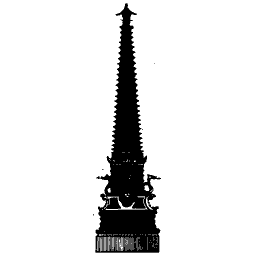 Tiered obelisk