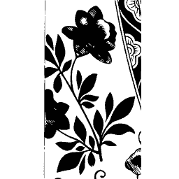 Flowering stem panel